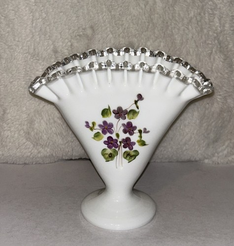 Vintage fenton silver crest - fenton,