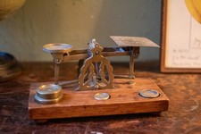 Antique English Brass Postal