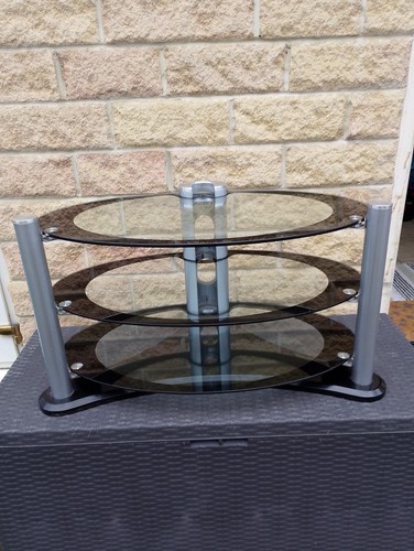 Oval glass tier stand - 3,