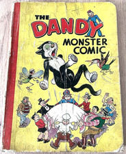 Dandy monster comic 1947 book - comic,