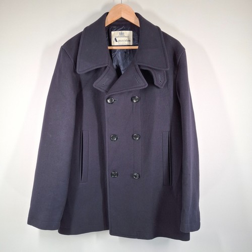 Aquascutum peacoat mens 42r - peacoat,