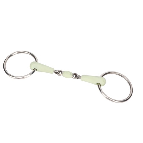Stainless steel horse - stainless, snaffle