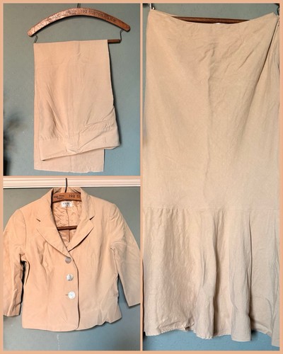 Stunning silk linen three - stunning,
