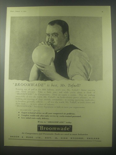 1954 broomwade air compressors - air,