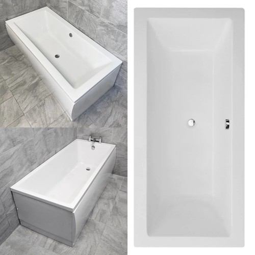 Acrylic bath straight - straight, bathtub