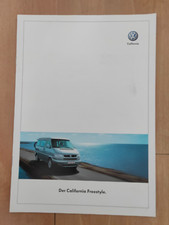 VW T4 Westfalia California Freestyle Sales Brochure August 2002