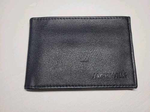 Jack wills black faux leather - jack,