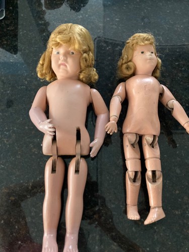 Wooden posable antique - 2,
