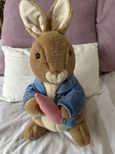 Eden USA Peter Rabbit Plush Beatrix Potter Soft Toy vintage 90s 