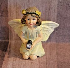 Yellow Fairy Girl Figurine