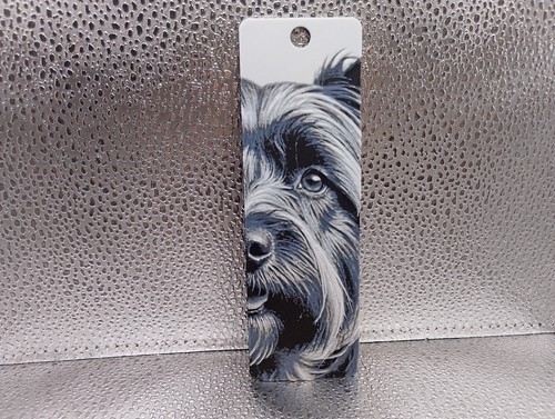 Skye terrier bookmark - skye,