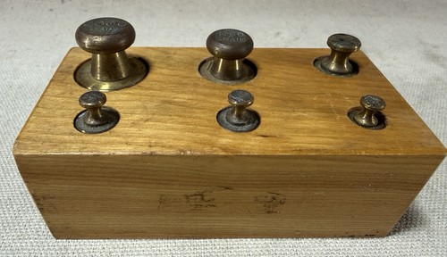 Vintage brass apothecary scale - vintage,