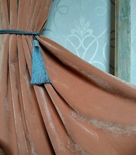 Vintage Velour Door Curtain