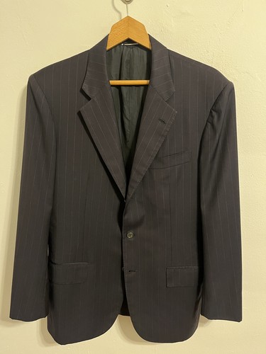 Kiton napoli navy - navy, stripe