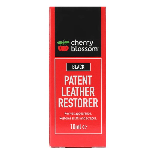 Cherry blossom patent - patent, leather