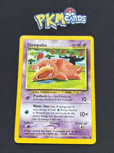Pokémon tcg slowpoke neo - pokémon,