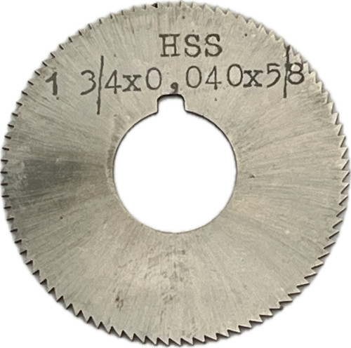 Hss slitting saw x - hss,