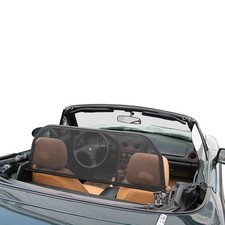 Wind deflector fits a Mazda MX-5 NB windblocker 1998-2005 -  Black WINDSTOP