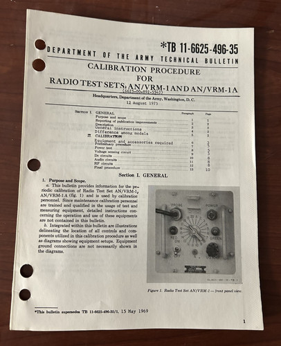 1975 radio test sets vrm - 1975, sets,