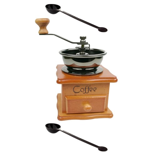 Hand coffee bean grinder - bean,