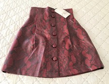 Zara Faux Leather Snakeskin