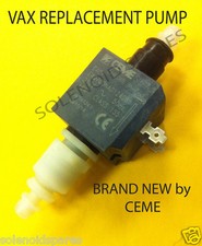 GENUINE VAX WATER PUMP CEME E407 REPLACEMENT VAX PART NUMBER 1512441900