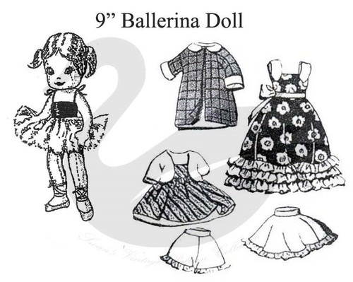 Reproduction vintage - reproduction, 9"