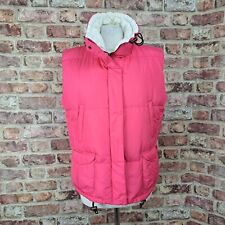 Toggi Down Gilet Womens 14 Pink Heavy Padded Vest Zip Up
