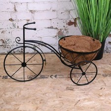 Bike Garden Planter Metal