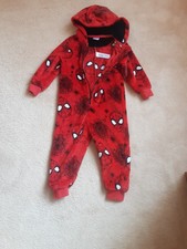 SPIDERMAN Red Fleece All In