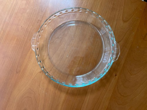 Pyrex glass fluted - glass,