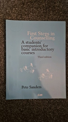 First steps counselling a - in,