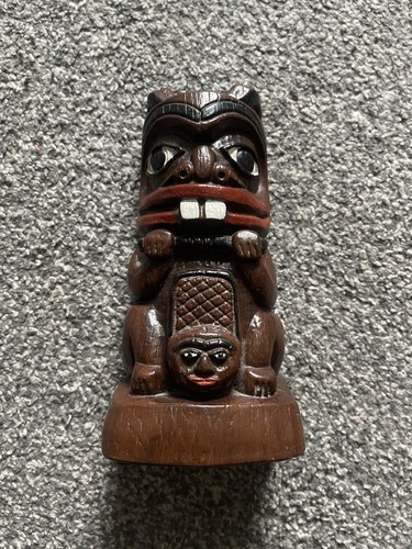 Vintage beaver haida - vintage, native
