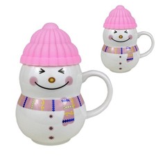 Christmas mugs Set 2 Snowman