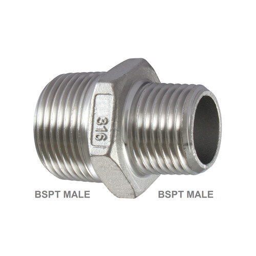 Bspt male stainless - bspt, x