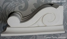 Plaster Corbels large scroll