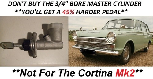 Ford cortina mk1 clutch master - mk1,
