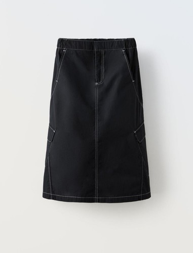 Zara girls mini black - mini, short