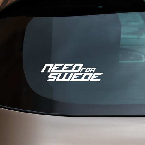 Need for swede sticker - need,