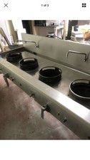 Chinese Wok Cooker  5 Burners Excellent Heavy Duty