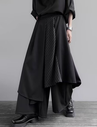 Mens baggy wide leg skirt - baggy,
