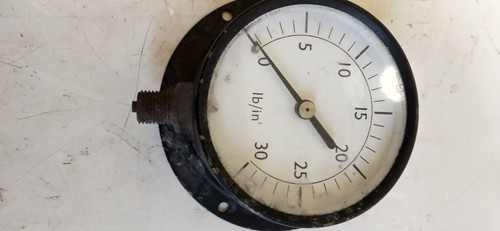 Vintage pressure gauge - vintage, gauge,
