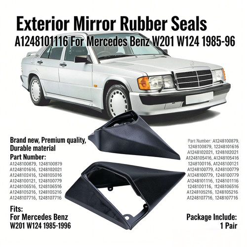 Car exterior mirror - car, rubber