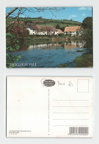 Postcard bickleigh vale - bickleigh,