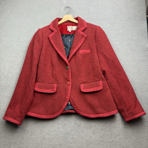 Joules tweed jacket 14 - jacket,