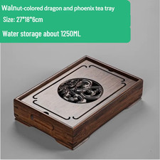 Tea Tray, Bamboo Water Storage
