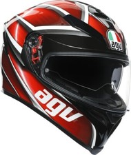 AGV K5 S TEMPEST BLACK RED