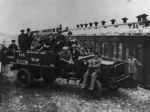 American relief lorry - an,