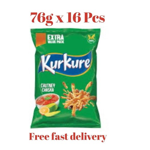 Kurkure chutney chaska 76g - chaska,