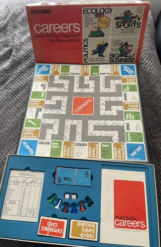 Careers board game vintage - careers,